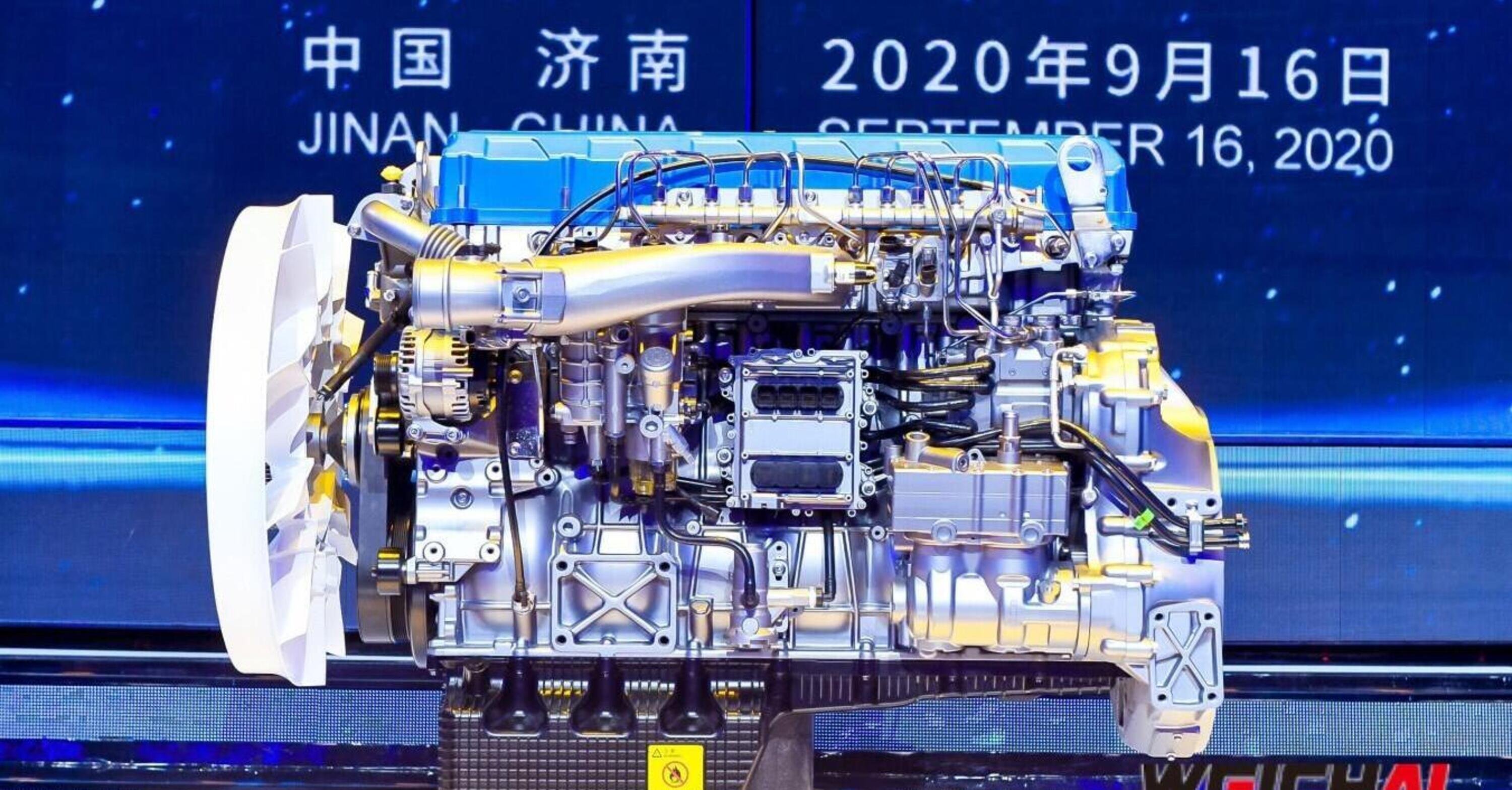 Super motore diesel cinese con tecnologia tedesca: ecco il 6 cilindri con resa termica record [50%]