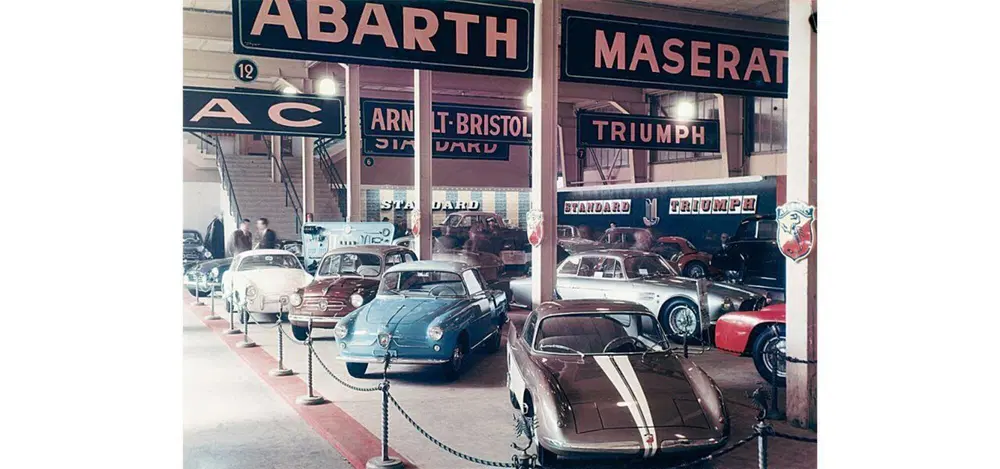 Le Abarth al Salone dell'Automobile di Ginevra, 1956