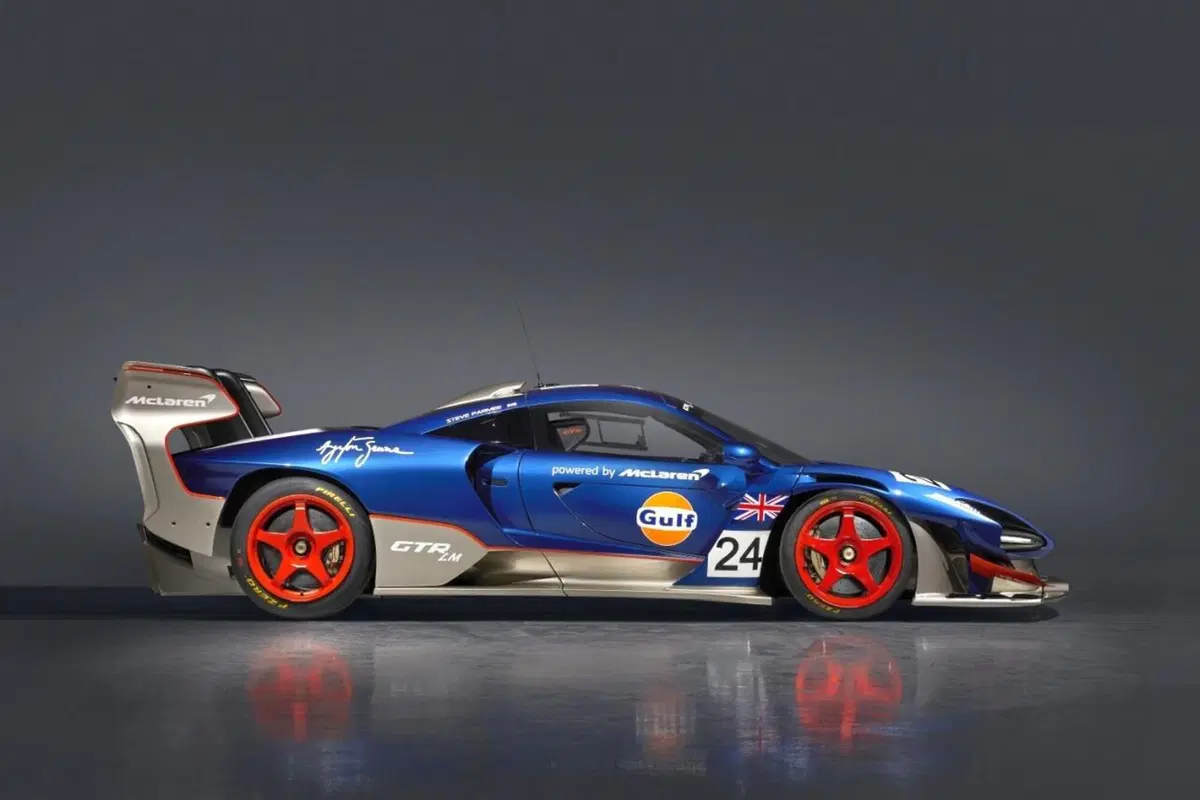 McLaren Senna GTR LM: cinque “special” ricordando la Le Mans del '95 (6)