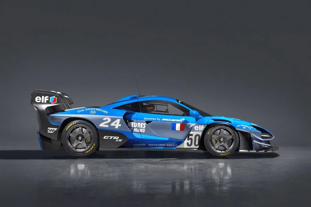 McLaren Senna GTR LM: cinque “special” ricordando la Le Mans del '95 (10)