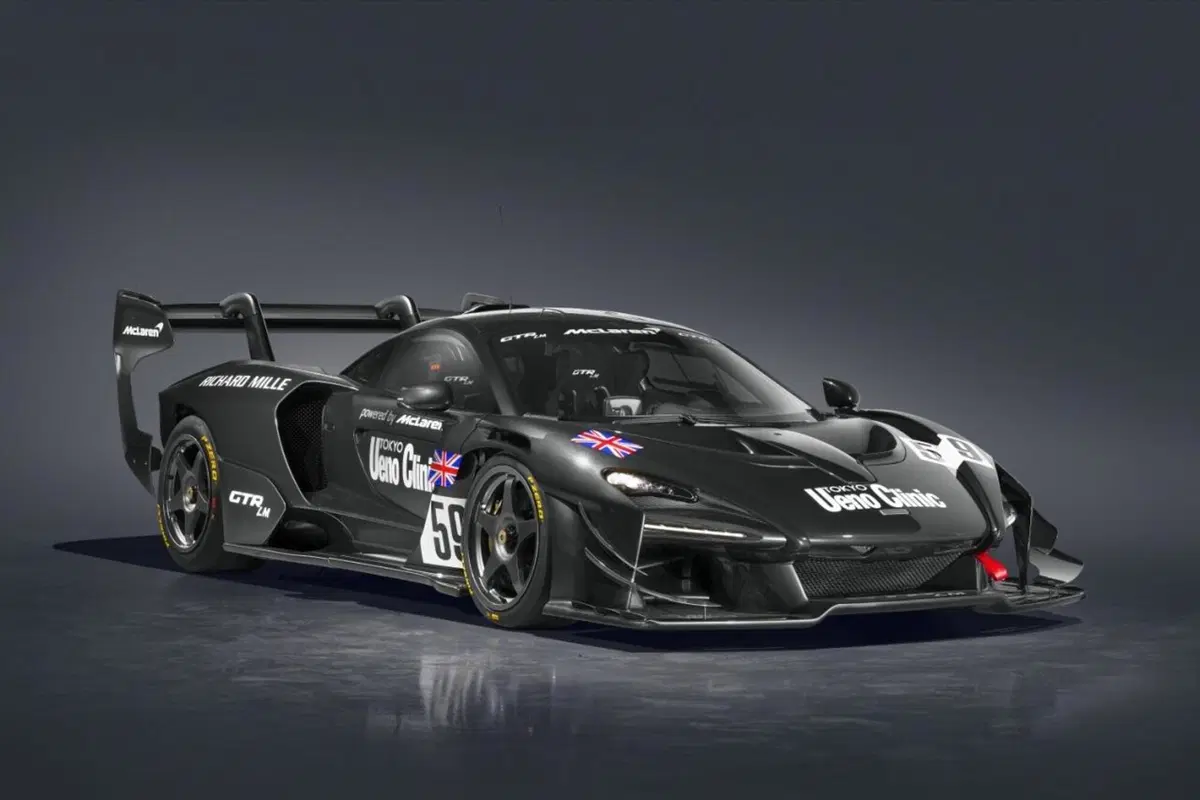McLaren Senna GTR LM: cinque “special” ricordando la Le Mans del '95 (12)