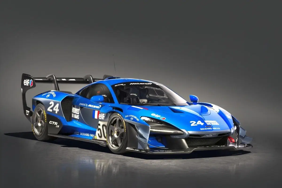 McLaren Senna GTR LM: cinque “special” ricordando la Le Mans del '95 (14)
