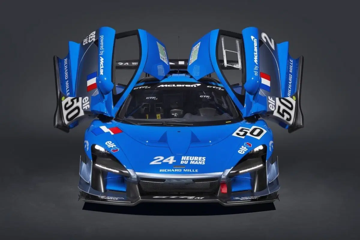 McLaren Senna GTR LM: cinque “special” ricordando la Le Mans del '95 (23)
