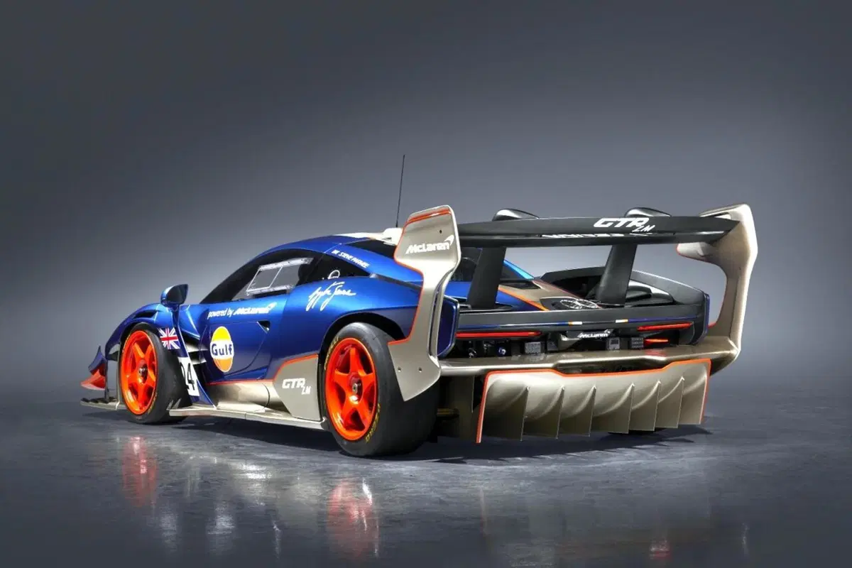 McLaren Senna GTR LM: cinque “special” ricordando la Le Mans del '95 (29)