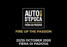 Auto e Moto d'Epoca 2020: ricco il programma a Padova [da 22 a 25 ottobre]