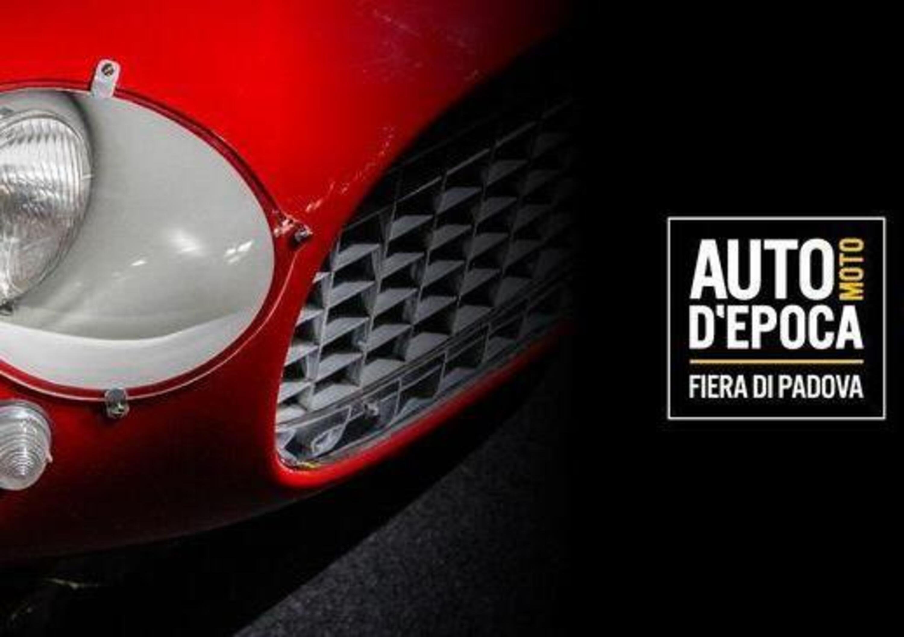 Auto e Moto d&#039;Epoca 2020: ricco il programma a Padova [da 22 a 25 ottobre]