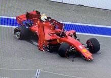F1, GP Russia 2020: incidente per Vettel in qualifica. Escluso alla Q2
