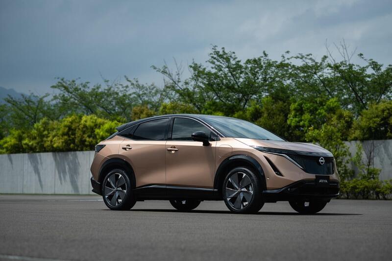 Nissan Ariya: premiere mondiale in Italia