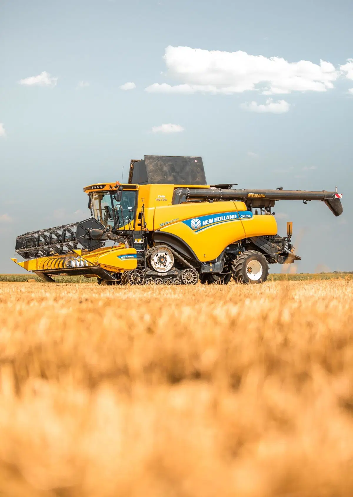 Come si guida una mietitrebbia? Tutti i segreti della New Holland CR8.90 Revelation [Video] (2)