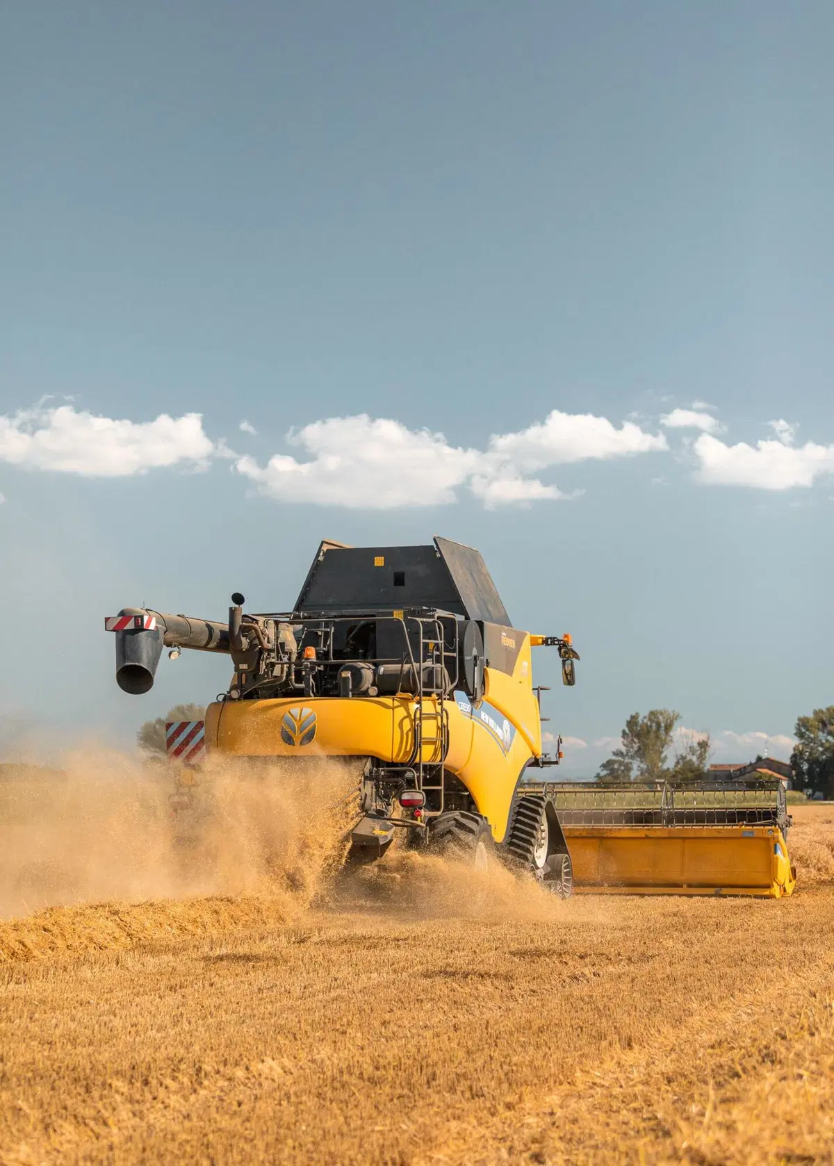 Come si guida una mietitrebbia? Tutti i segreti della New Holland CR8.90 Revelation [Video] (18)