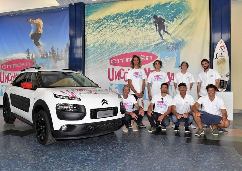 Citroen Unconventional Team: Onde, Vento, Salti e adrenalina! 