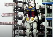 Il Gundam gigante costruito in Giappone ha mosso i primi passi [VIDEO]