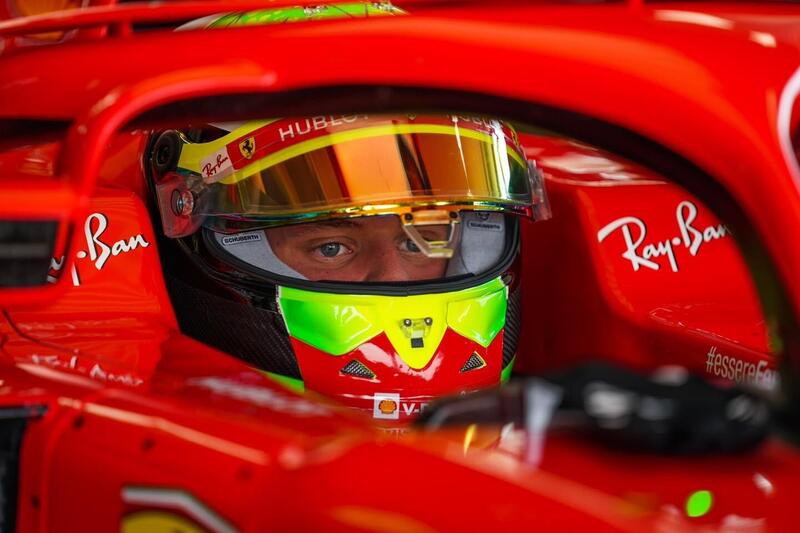 F1. Ferrari: Mick Schumacher, Ilott e Shwartzman in pista a Fiorano con la SF17H