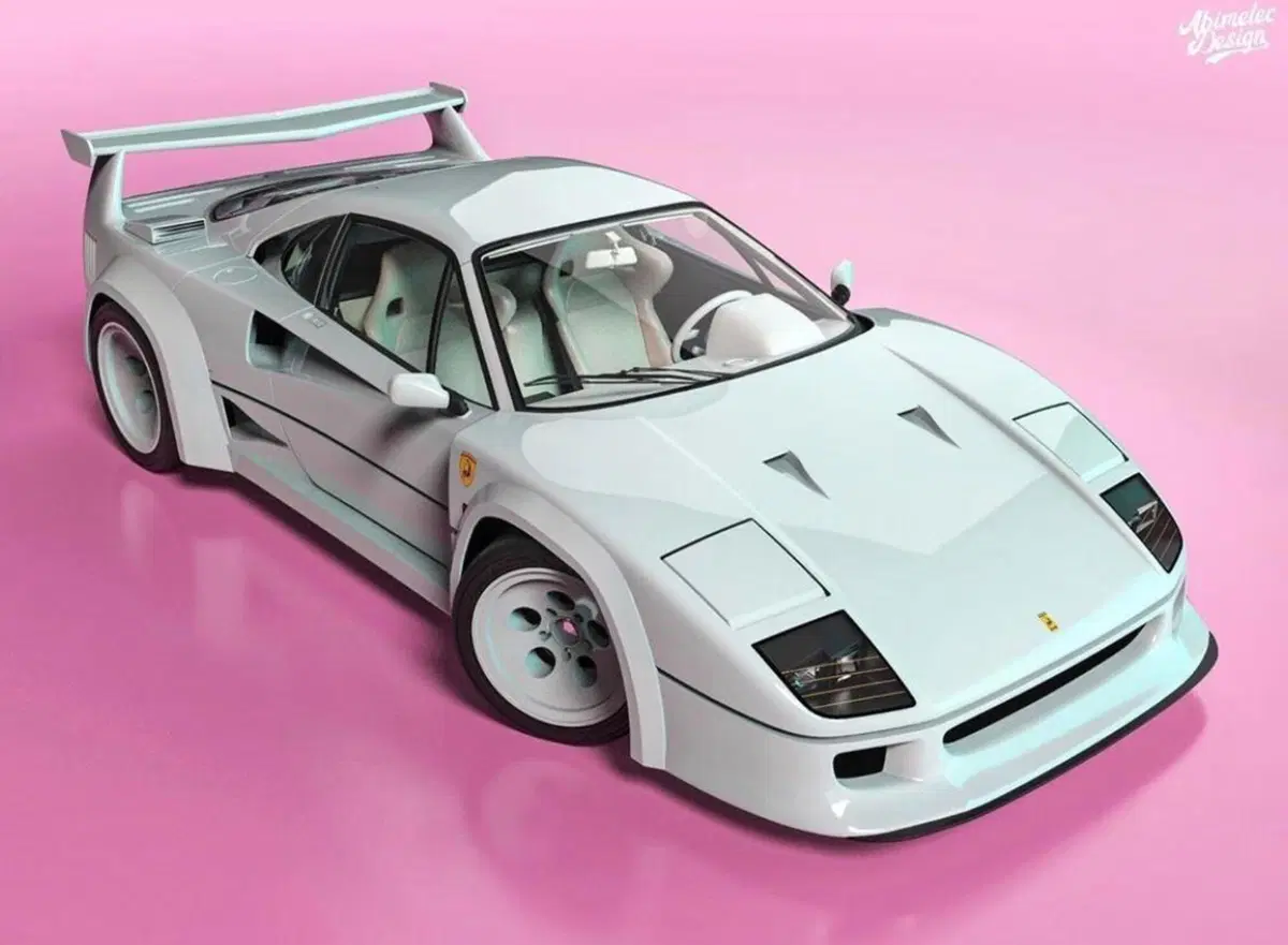 Se Ferruccio e Enzo fossero stati amici (e ubriachi) avrebbero fatto la F-Countach (9)