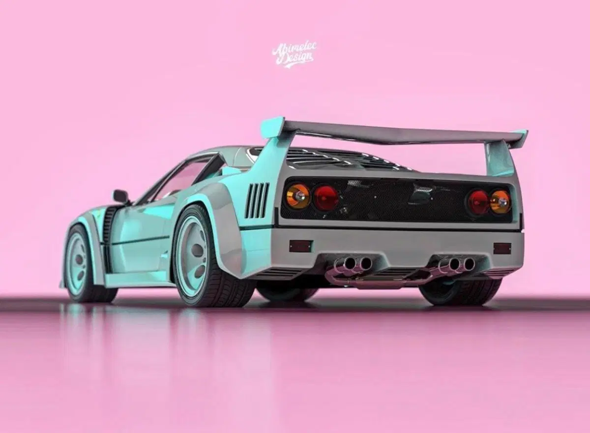 Se Ferruccio e Enzo fossero stati amici (e ubriachi) avrebbero fatto la F-Countach (8)