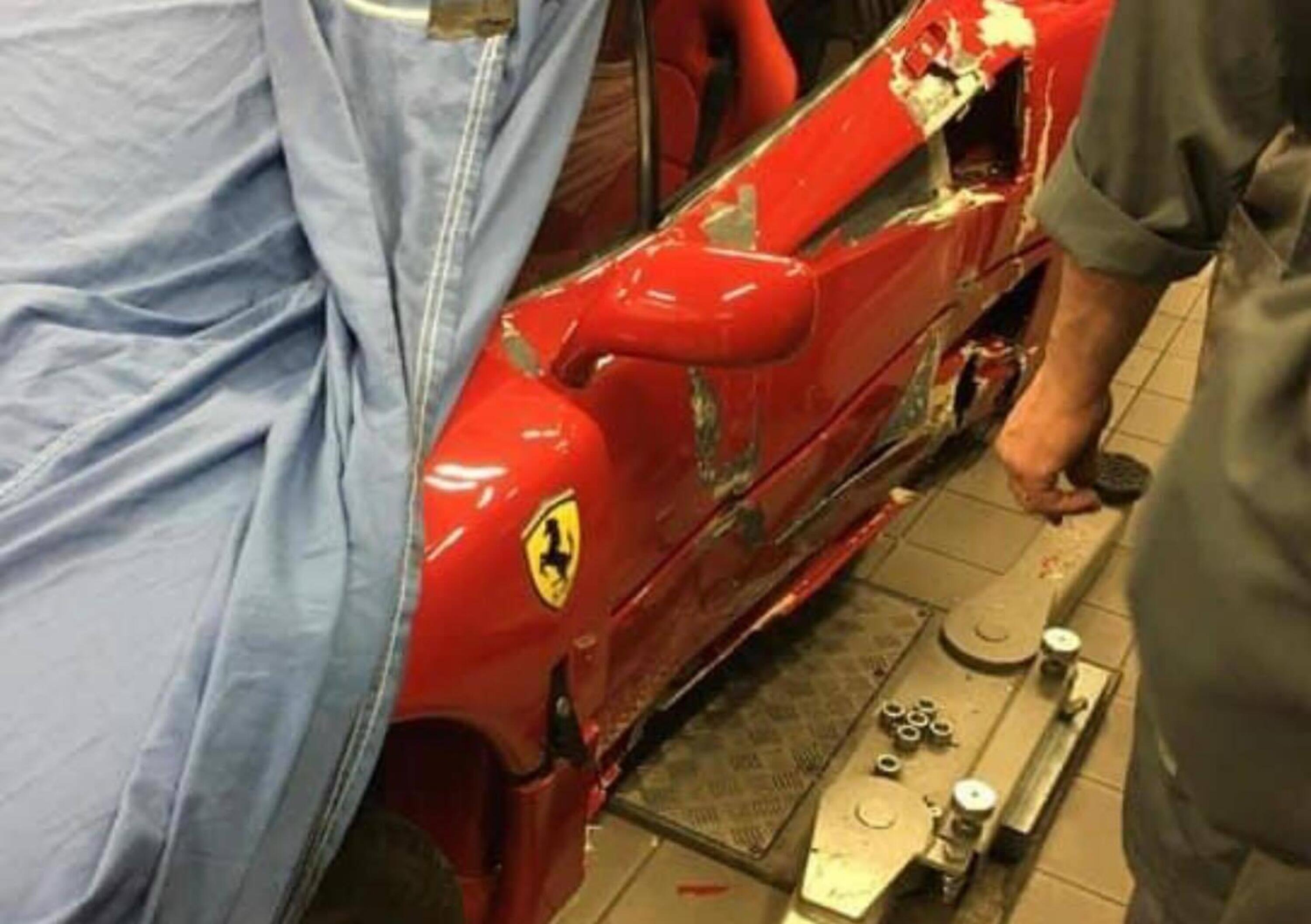 Compra una Ferrari F40 e fa oltre 300.000&euro; di danni in 30 minuti