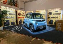 Citroën lancia il Time to be my Ami: la singolare microcar elettrica è disponibile in Italia [guida dai 14 anni]