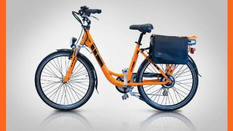 La bici sostitutiva in officina &egrave; elettrica: AscoBike by AsConAuto
