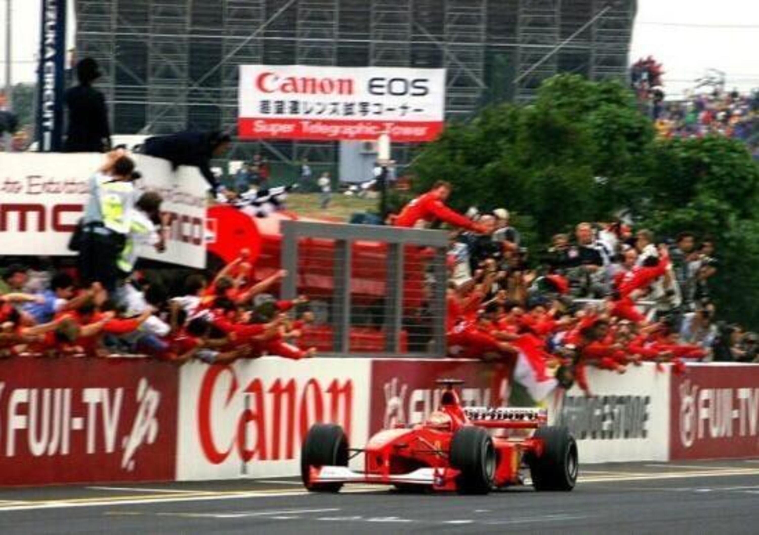 Formula 1: Michael Schumacher, vent&#039;anni fa il primo titolo con la Ferrari