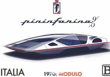 Pininfarina festeggia 90 anni: sul francobollo celebrativo la futuristica Ferrari Modulo 