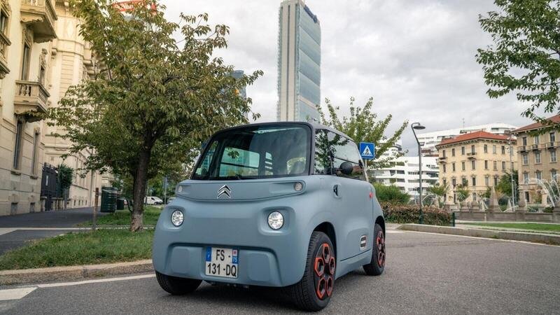 Citroen AMI, 5.430 euro: Super Mini per Smart-cities con range 75 Km [no patente]