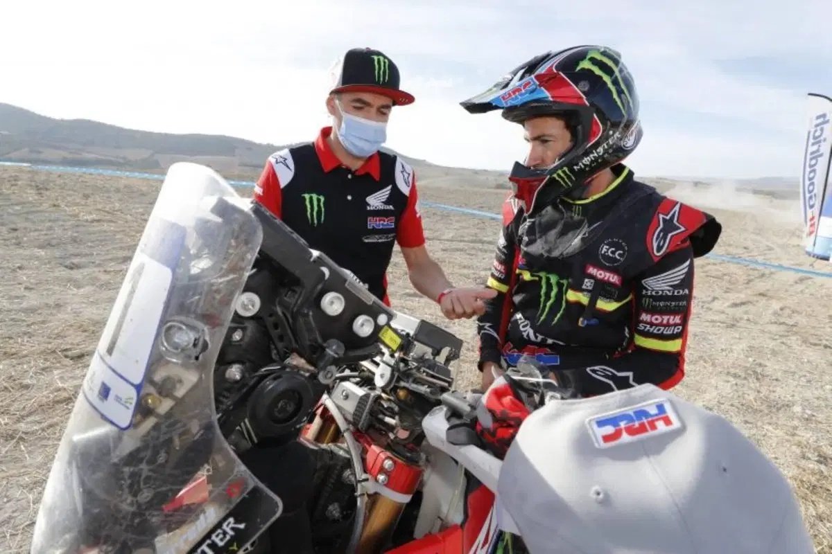 Rally-Raid. Rally Andalusia. Vittorie di Ken Banavides, Honda, e Al Attyah, Toyota (4)