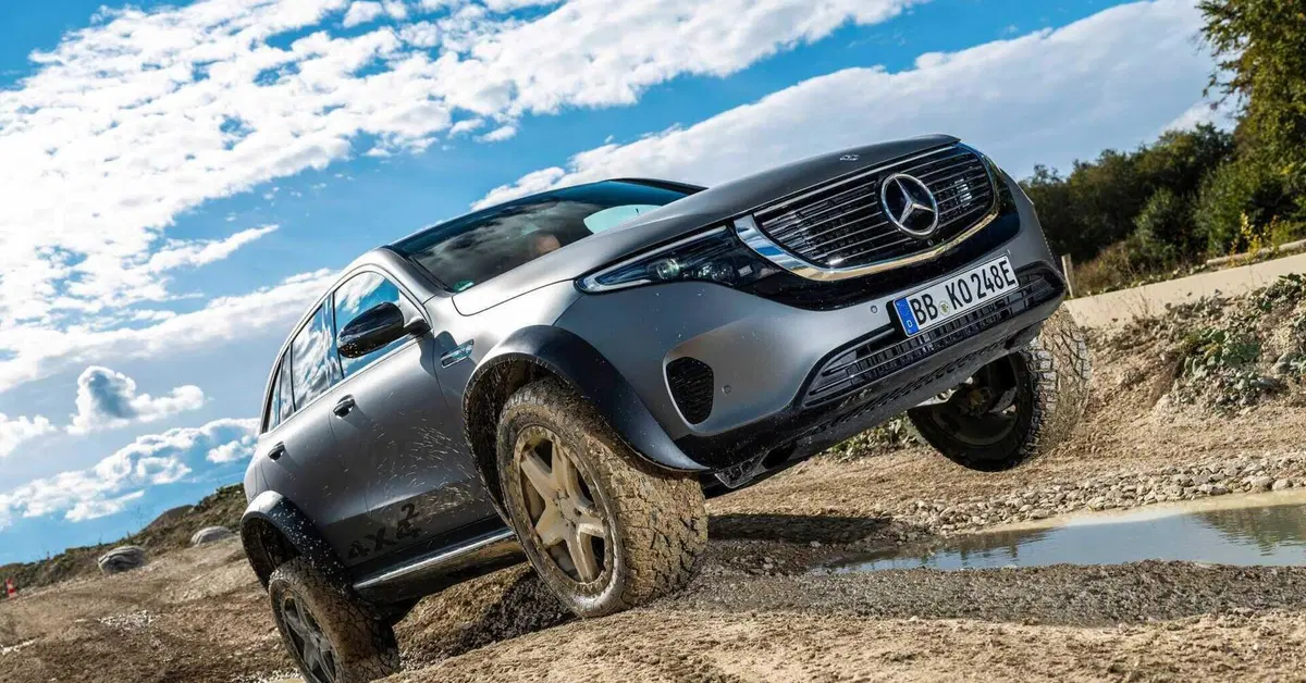 Classe G diventa elettrico? Ecco  EQC 4x4&sup2; il fuoristrada BEV Mercedes