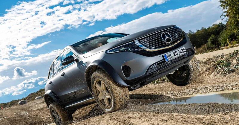 Classe G diventa elettrico? Ecco  EQC 4x4&sup2; il fuoristrada BEV Mercedes