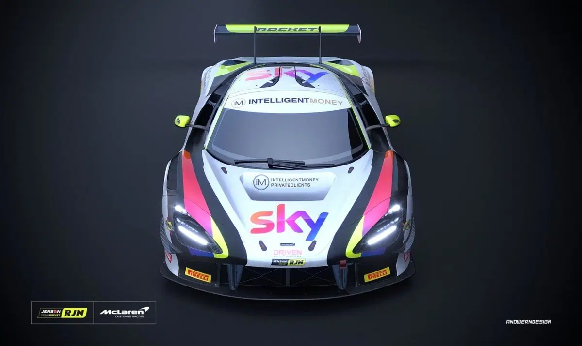 Jenson Button, debutto con le GT3 nel British GT (2)