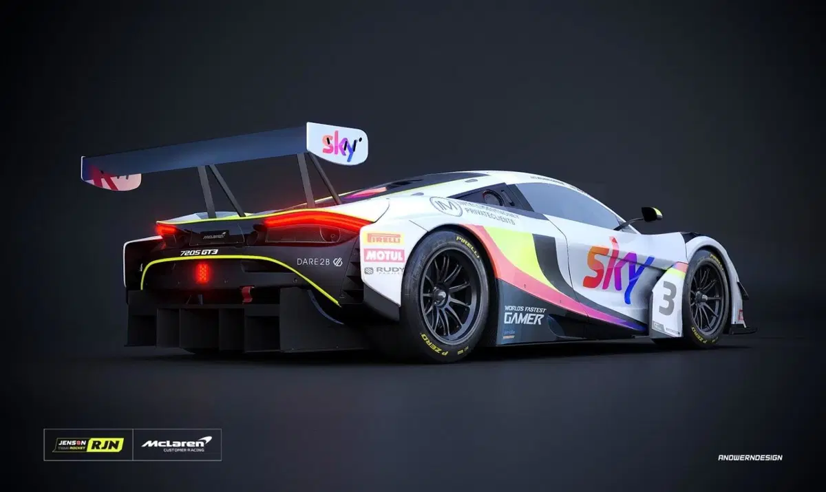 Jenson Button, debutto con le GT3 nel British GT (3)