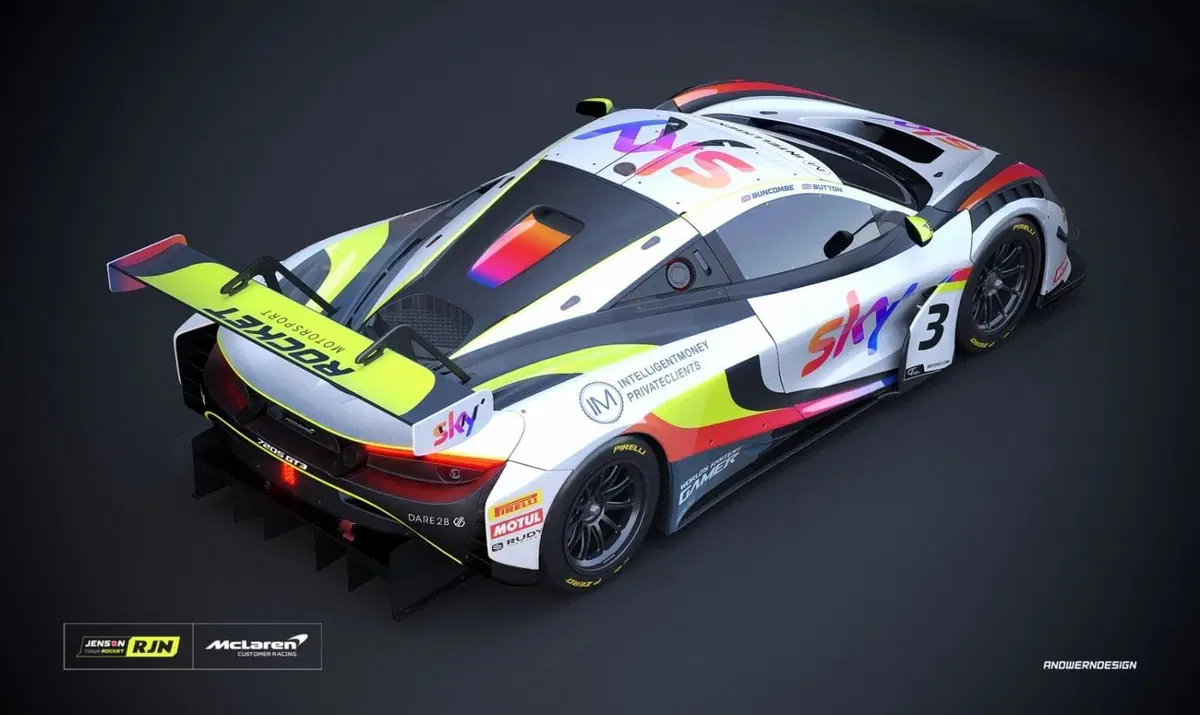 Jenson Button, debutto con le GT3 nel British GT (4)