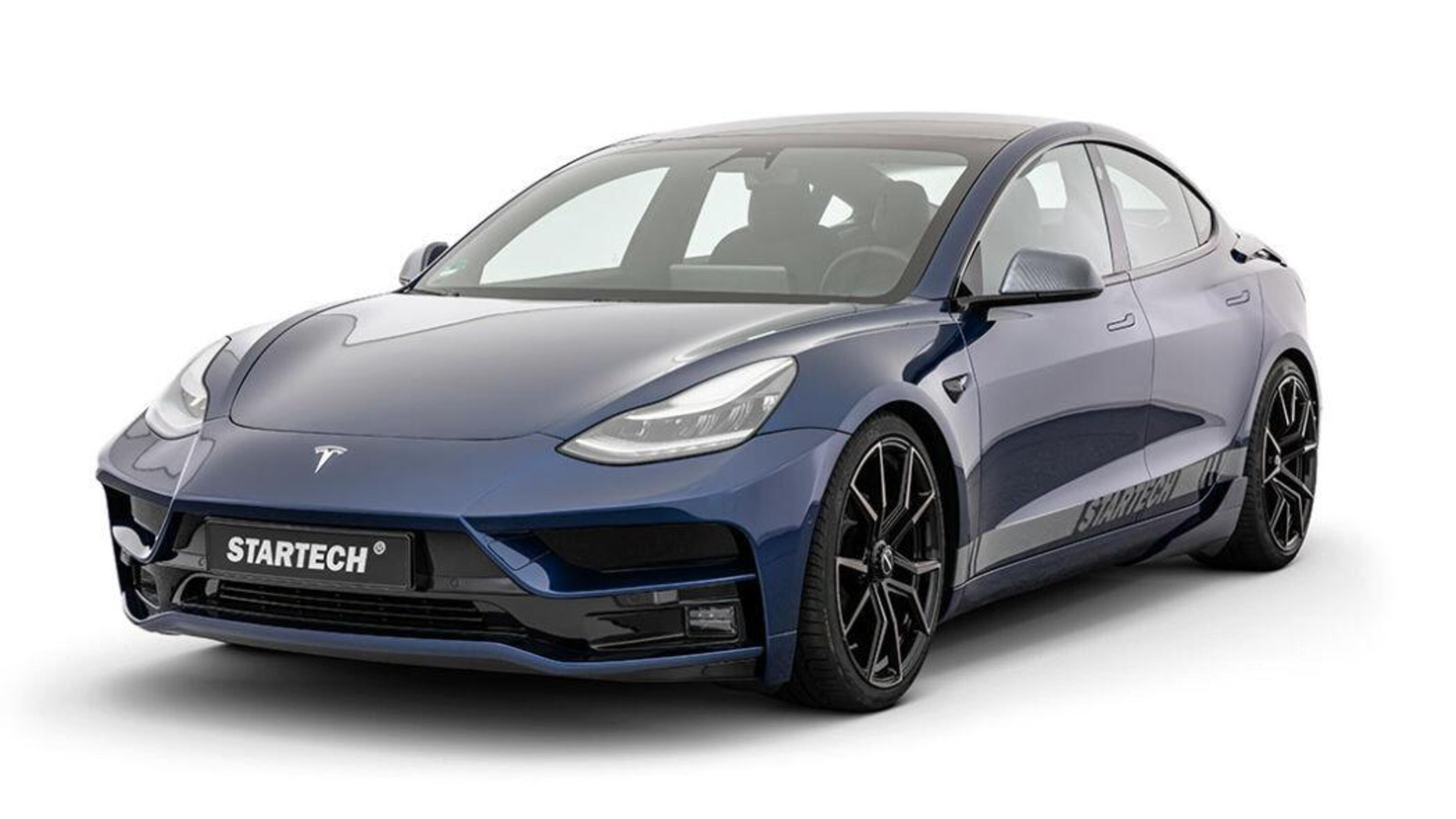 Super tuning per la Tesla Model 3: by Startech [Brabus]