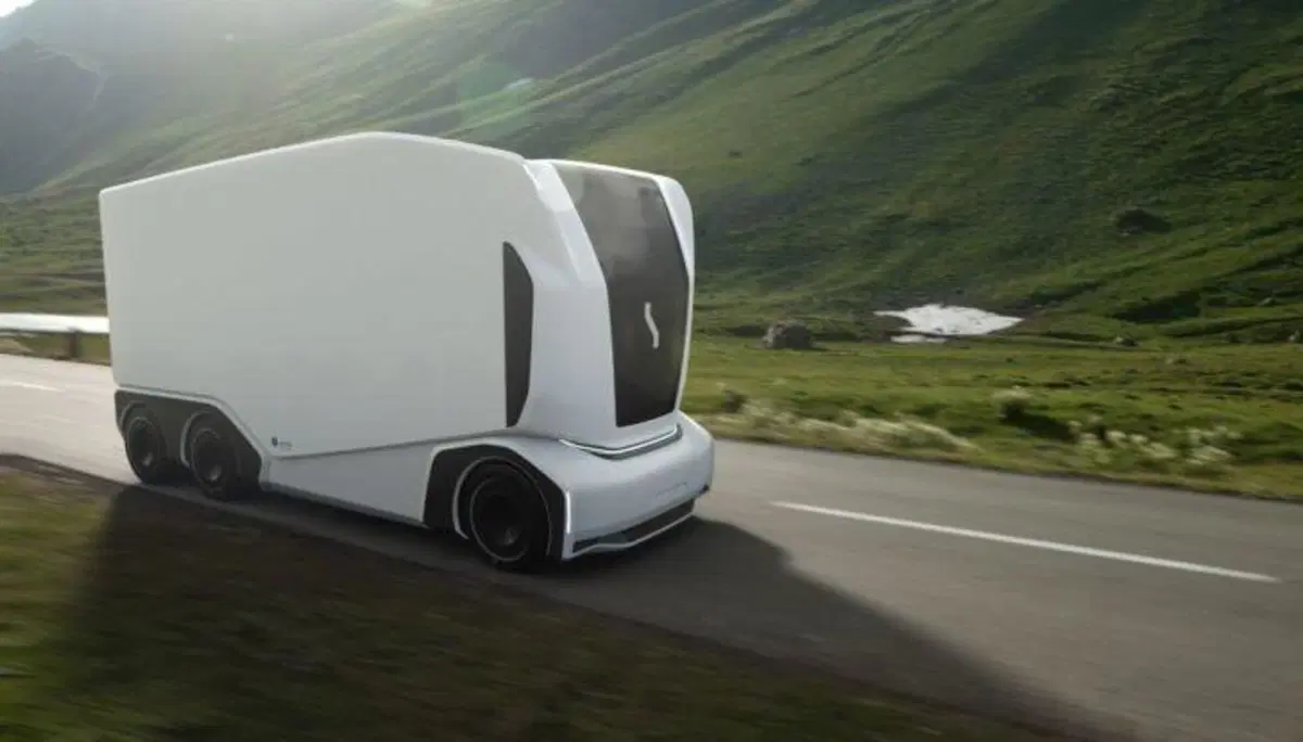 Einride Pod, Il primo camion elettrico a guida autonoma [video Goodwood] (4)