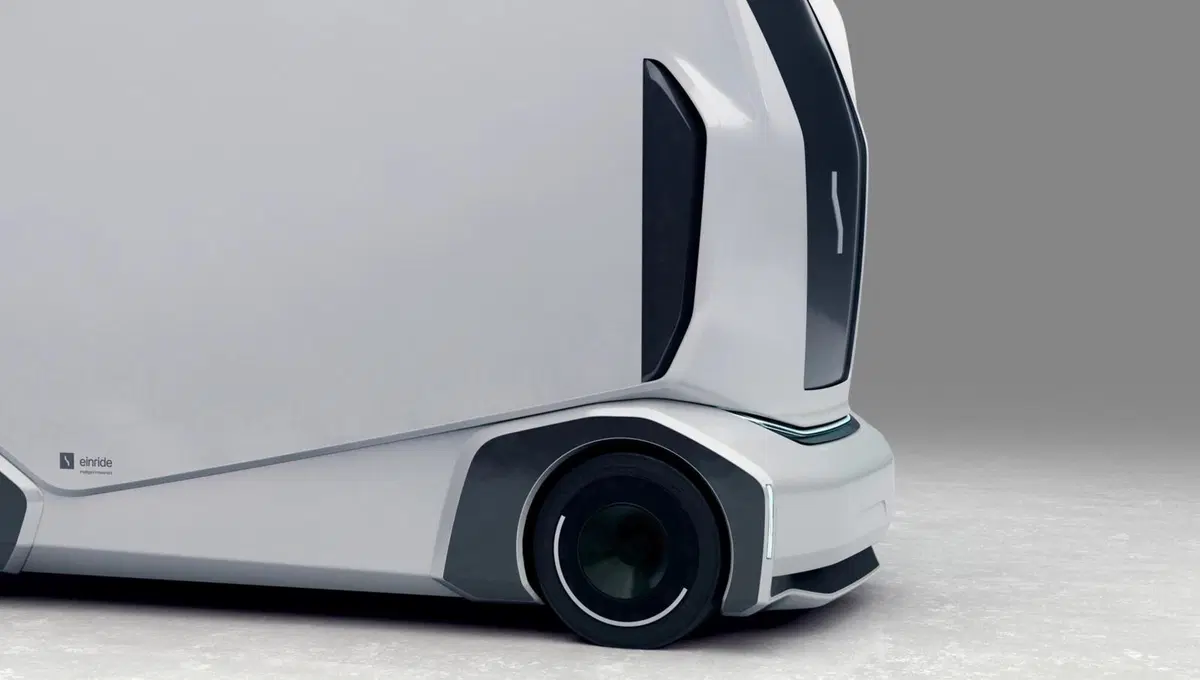 Einride Pod, Il primo camion elettrico a guida autonoma [video Goodwood] (7)