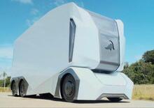 Einride Pod, Il primo camion elettrico a guida autonoma [video Goodwood]