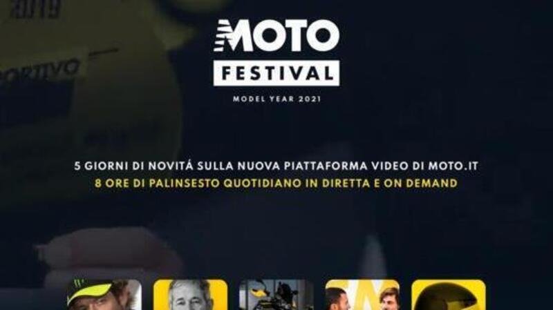 MotoFestival MY2021: tutte le novit&agrave; a due ruote dal vivo e on demand
