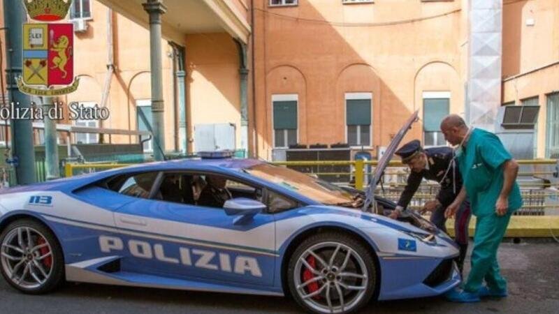 Rene trasportato a 230 km/h in Lamborghini: da Padova a Roma con la Hurac&agrave;n