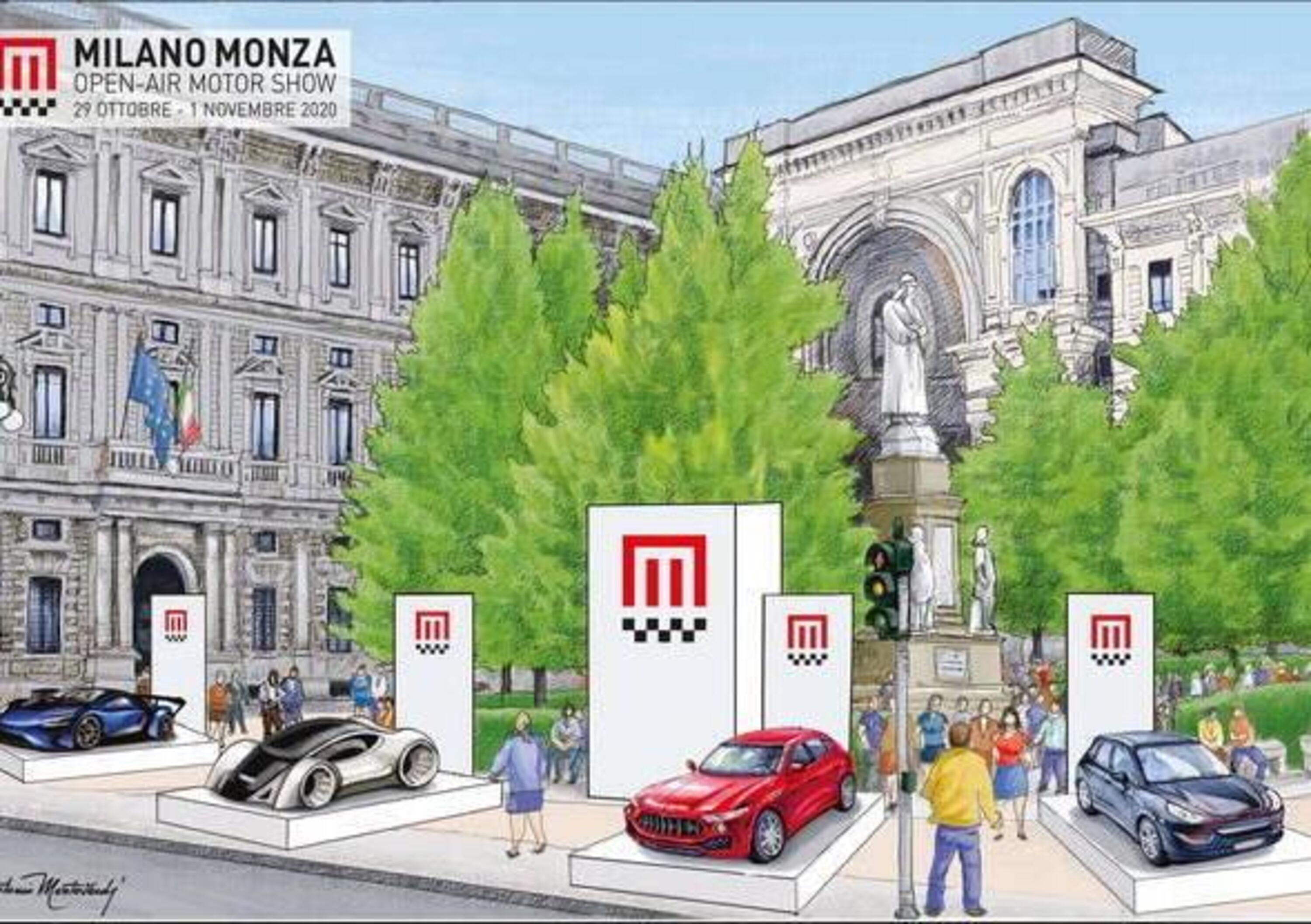 Milano Monza Open-Air Motor Show, la prima edizione &egrave; rinviata al 2021