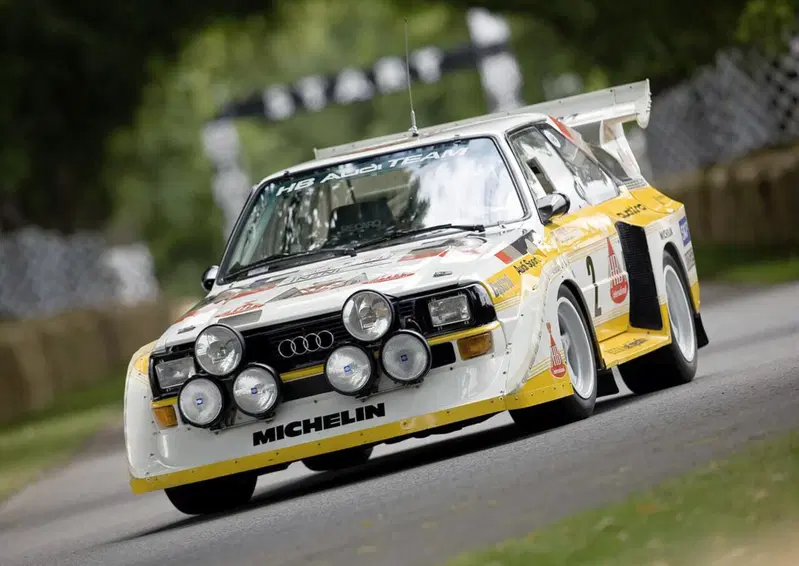 Audi e la sua trazione integrale conquistano la fama odierna nel Mondiale Rally degli anni '80