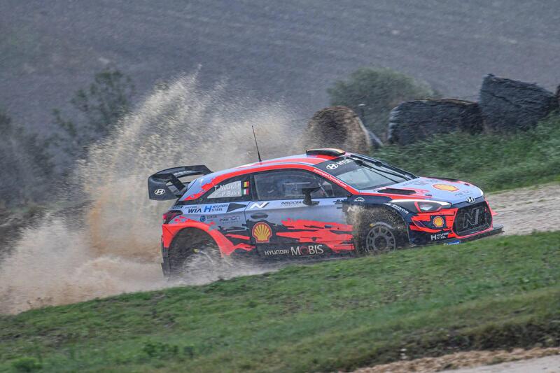 WRC20. Rally Italia Sardegna. Neuville come chauffeur