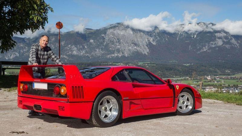 Dopo Jean Alesi anche Gerard Berger mette in vendita la sua Ferrari F40 [FOTOGALLERY]