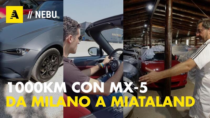 1000 km con Mazda MX-5 2020 Milano - MIATALAND (Piedicolle, PG) | Viaggio, prova e visita collezione