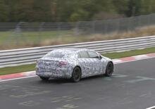 Mercedes EQS al Nürburgring: la Classe S elettrica da 750km di autonomia scalda le batterie
