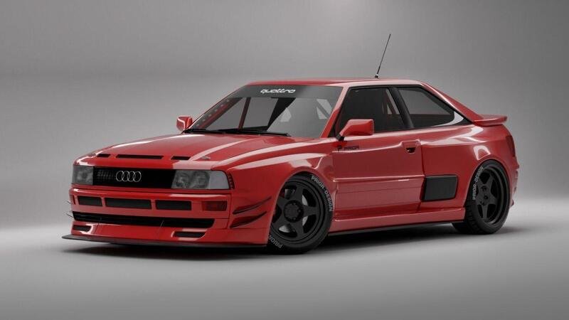 Audi RS2 Coup&eacute; Prior Design: eccola dopo 25 anni