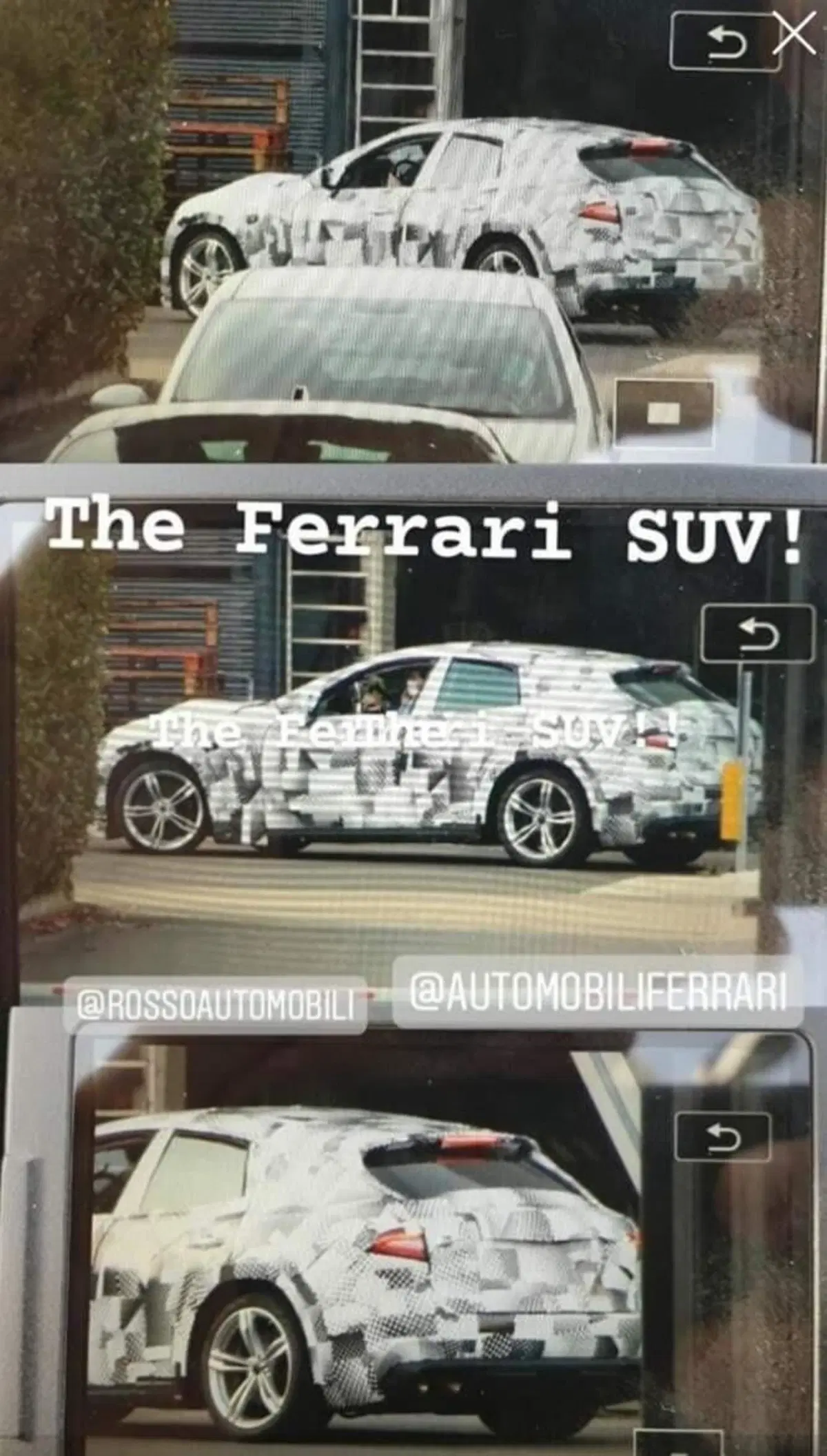 FERRARI Purosangue: è questo il primo mulotipo del SUV? [FOTO SPIA] (2)