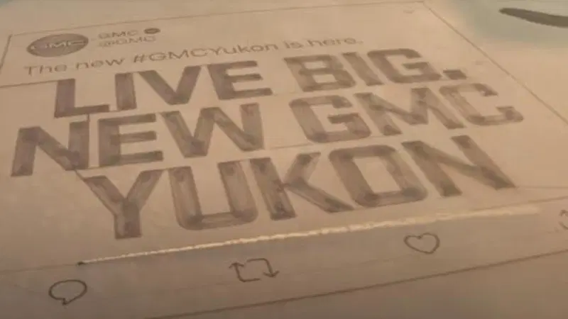 GM annuncia il suo nuovo SUV con il Tweet pi&ugrave; grande del mondo [VIDEO]