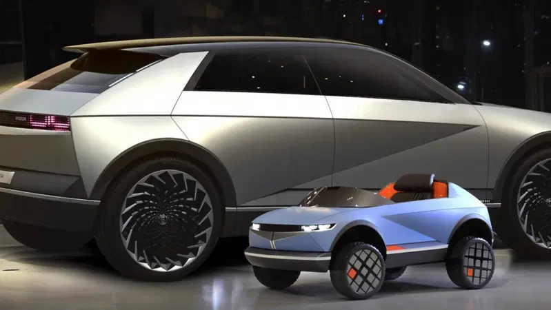 Hyundai presenta l'auto elettrica pi&ugrave; piccola del mondo: 2 motori a 24V e tanto legno [video]