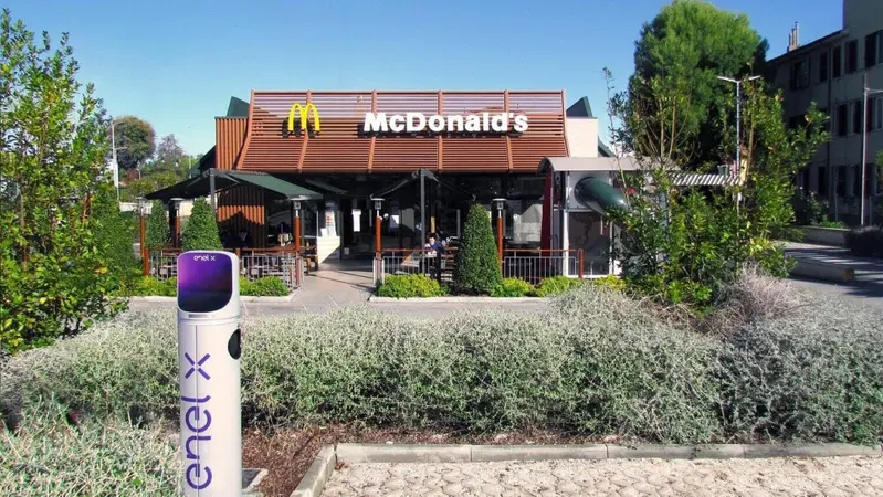 L'auto elettrica si ricarica da McDonald's con Enel X