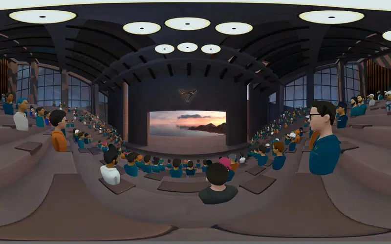 C'&egrave; anche un auditorium nello spazio virtuale "e-Garage in Cap Formentor", che Cupra ha gi&agrave; utilizzato per formare oltre 600 addetti alle vendite di tutto il mondo