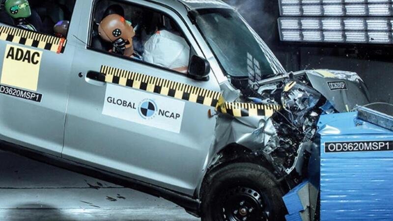 Maruti Suzuki S-Presso, zero stelle nei test NCAP in India